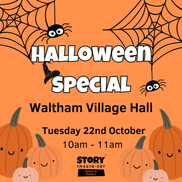 Halloween Special at Waltham Village Hall on Tuesday 22nd October 10am -11am