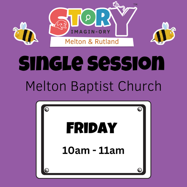 1 single Session - Friday 17th May- 10am - 11am